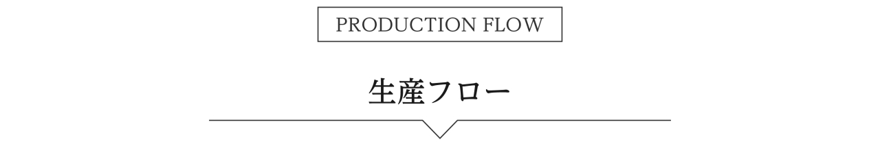 生産フローテキストバナー